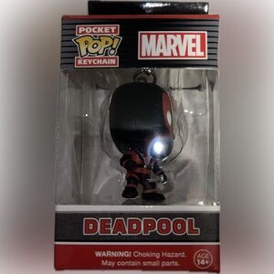 🍄Marvel Deadpool Pocket Pop! Keychain Figurine Miniature Funko Keepsake